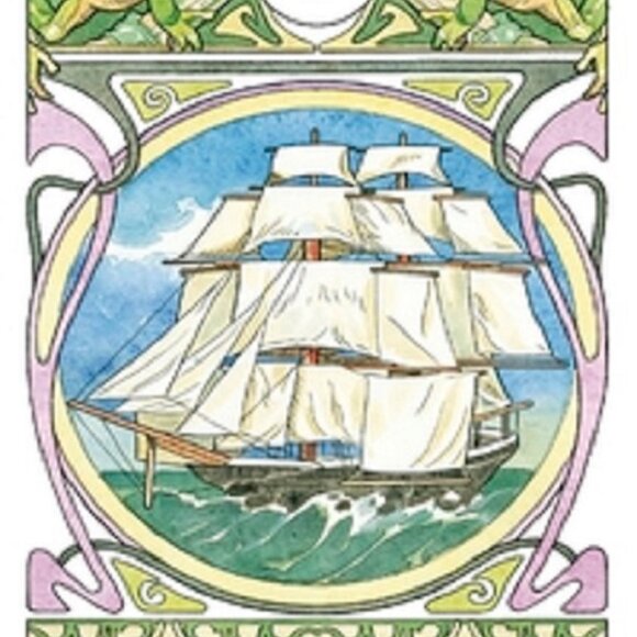 Art Nouveau, Lenormand, Oracle, Classic, deck with guidebook - Picture 5 of 7